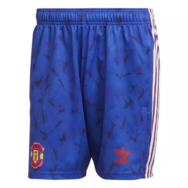 Pantalones Manchester United Human Race 2020-2021 Azul